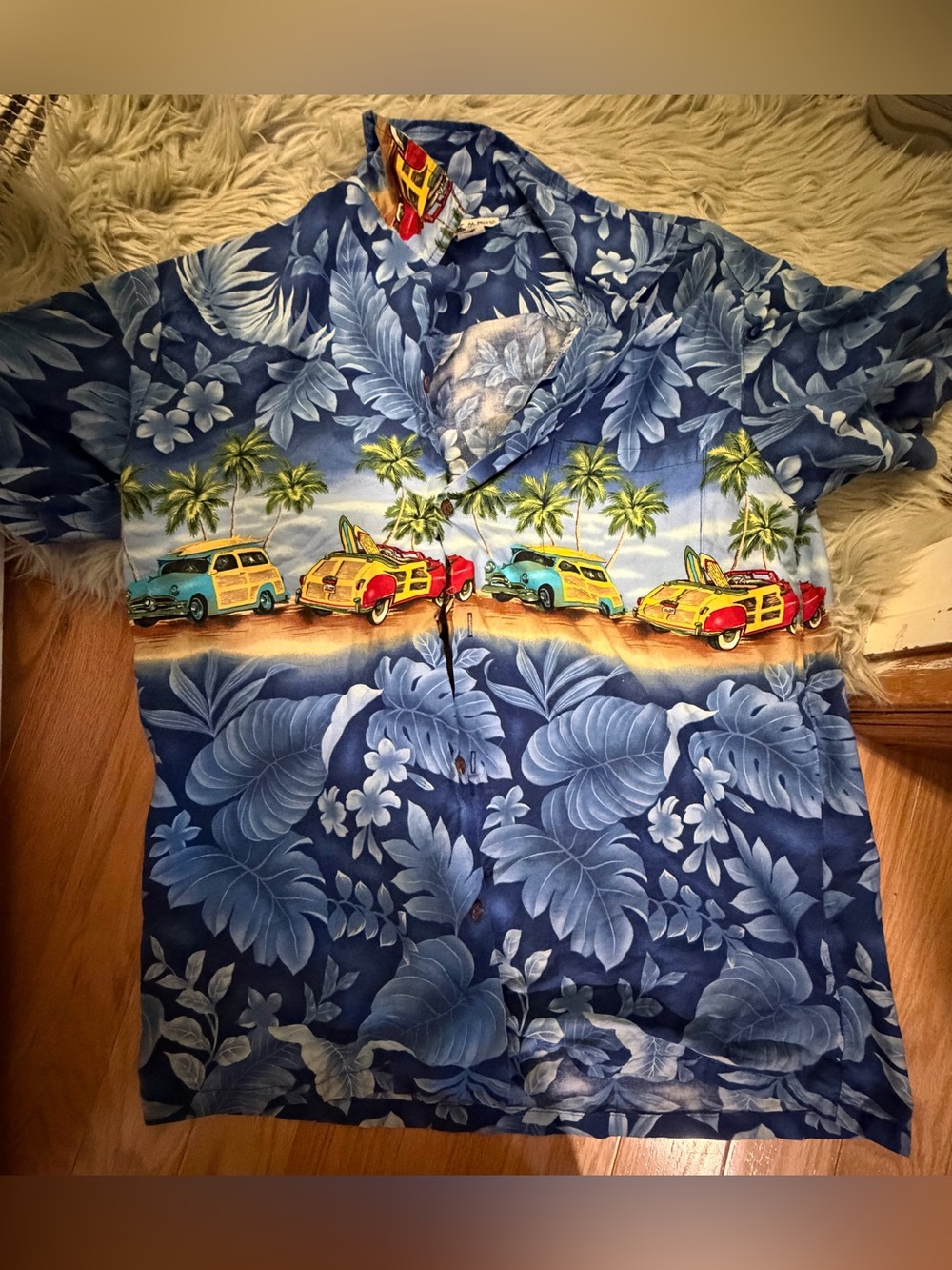 Aloha Republic Blue Hawaiian Button Up